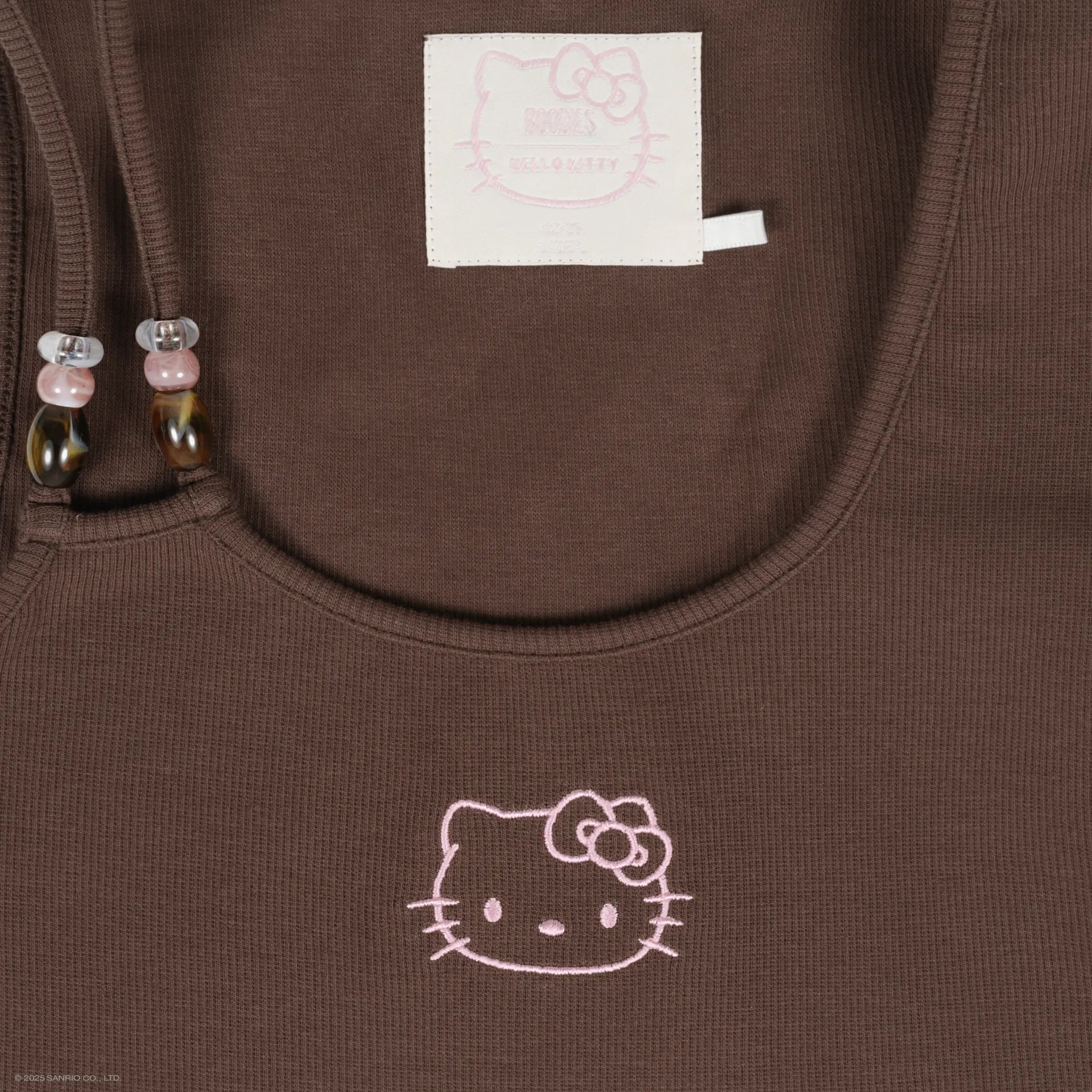 Boodies X Hello Kitty Brown Tank Top