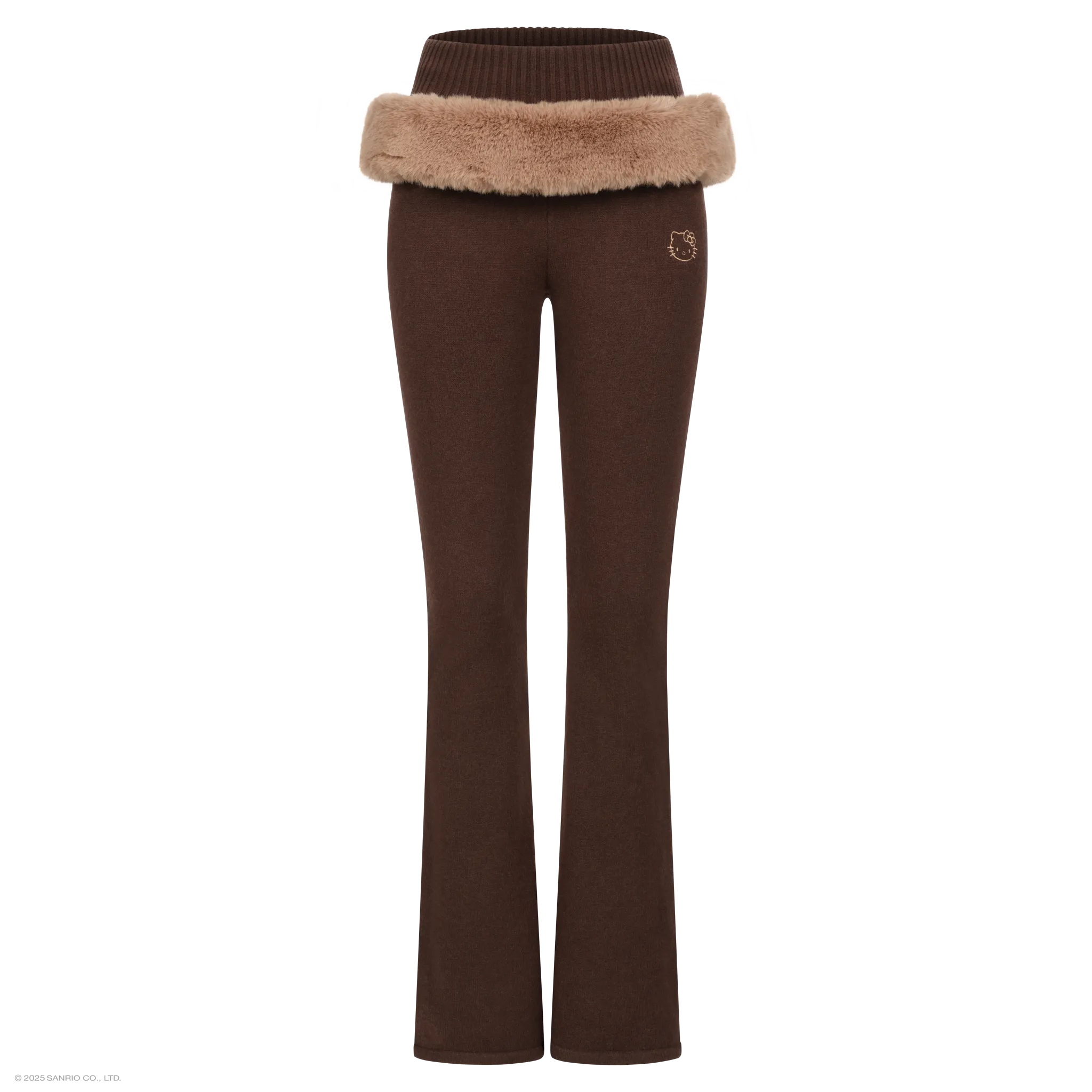 Cozy Cat Set: Hello Kitty Brown Jacket & Pants