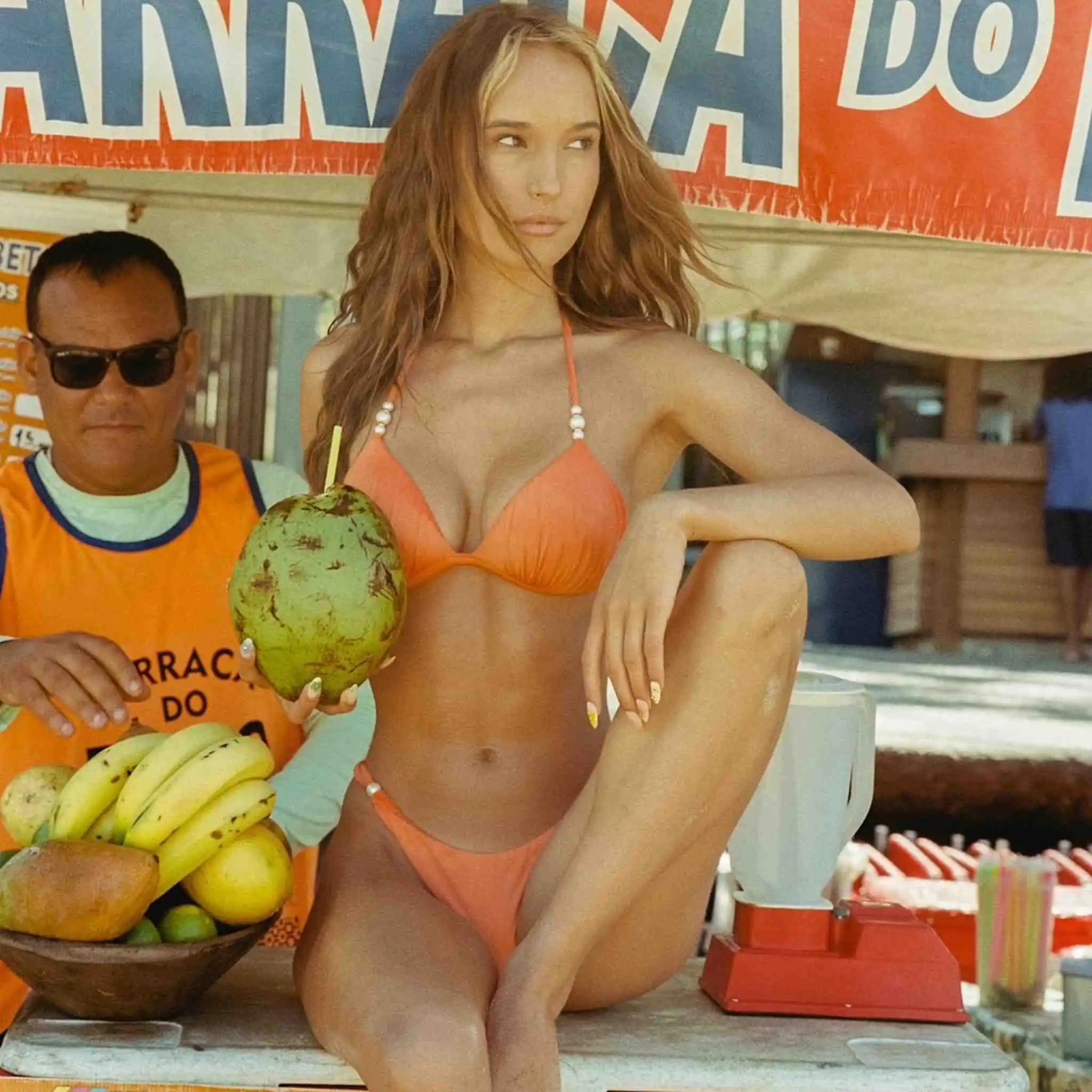 Brazilian Orange - Bikini Top