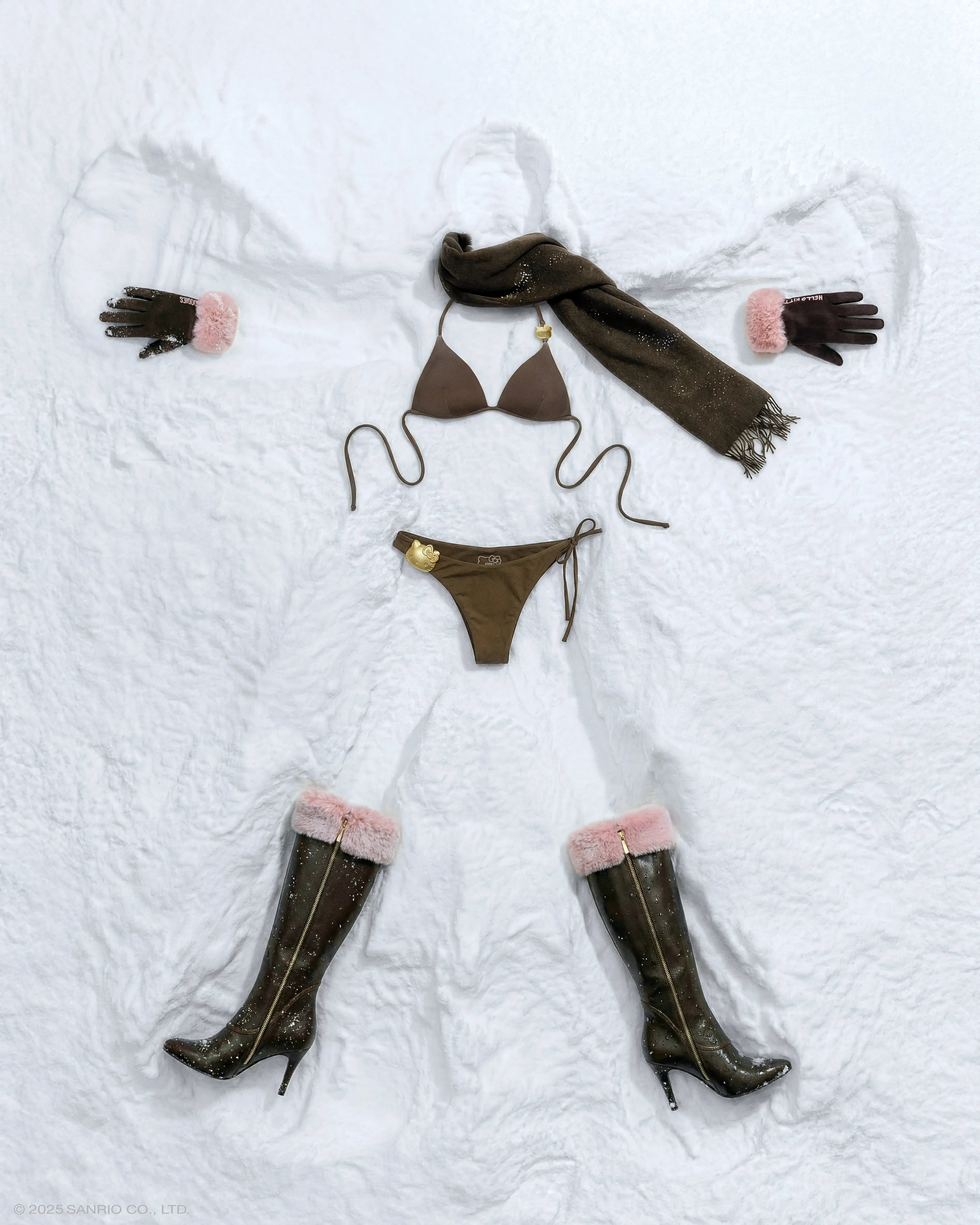 Boodies X Hello Kitty Gloves